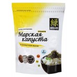 Морская капуста сушеная MIDORI Премиум обжаренная в кунжутном масле, 40 г (kastd)