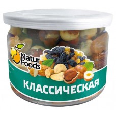 Смесь ореховая NaturFoods Классическая с сухофруктами, 130 г (kastd) в магазинах Ашан