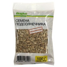 Семена подсолнечника Каждый День обжаренные, 100 г (kastd) в магазинах Ашан