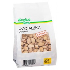 Фисташки Каждый День жареные соленые, 300 г (kastd) в магазинах Ашан