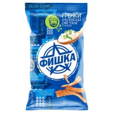 Сухарики ржаные Фишка со вкусом сметаны и лука, 120 г (kastd) в магазинах Ашан