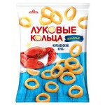 Луковые кольца Русскарт Золотые Королевский краб, 100 г (kastd)