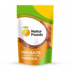 Ядра миндаля жареные NaturFoods Paprika соленые со специями, 130 г (kastd)