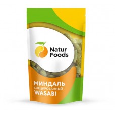 Ядра миндаля жареные NaturFoods Wasabi соленые со специями, 130 г (kastd) в магазинах Ашан