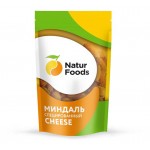 Ядра миндаля жареные NaturFoods Cheese соленые со специями, 130 г (kastd)