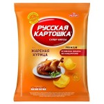 Чипсы Русская картошка со вкусом курицы, 80 г (kastd)