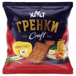 Гренки Хруст ржано-пшеничные со вкусом кимчи рамен Craft, 75 г (kastd)