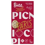 Крекеры соленые Take a Bite со вкусом сыр-сливки-лук порей, 115 г (kastd)