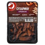 Сухарики АШАН Красная птица Бородинские, 120 г (kastd)