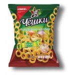 Снек кукурузный Chе Чешки луковые колечки со вкусом жареного лука, 40 г (kastd)