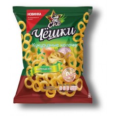 Снек кукурузный Chе Чешки луковые колечки со вкусом жареного лука, 40 г (kastd) в магазинах Ашан