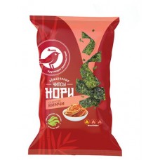 Морская капуста АШАН Красная птица с кимчи, 5 г (kastd) в магазинах Ашан