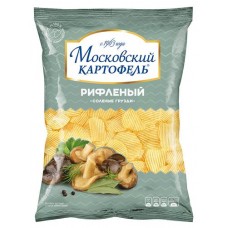 Чипсы Московский Картофель соленые грузди, 130 г (kastd) в магазинах Ашан