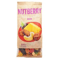 Смесь орехово-фруктовая Nutberry, 220 г (kastd) в магазинах Ашан