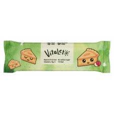 Батончик фруктово-злаковый VitaLeto Яблочный пирог без сахара, 30 г (kastd) в магазинах Ашан