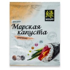 Морская капуста MIDORI для суши, 24 г (kastd) в магазинах Ашан