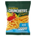 Снеки CRUNCHEERS кукурузные со вкусом краба, 55 г (kastd)