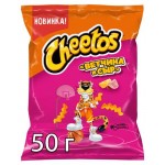 Снеки кукурузные Cheetos Ветчина и сыр, 50 г (kastd)