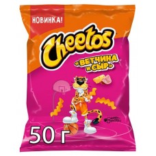 Снеки кукурузные Cheetos Ветчина и сыр, 50 г (kastd) в магазинах Ашан