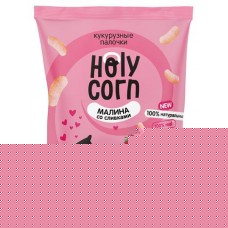 Кукурузные палочки Holy Corn Малина со сливками, 50 г (kastd) в магазинах Ашан