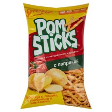 Чипсы картофельные Lorenz Pomsticks соломка с паприкой, 100 г (kastd) в магазинах Ашан