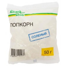 Попкорн Каждый День соленый, 50 г (kastd) в магазинах Ашан