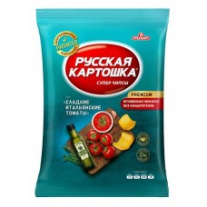 Чипсы картофельные Русская Картошка Сладкие итальянские томаты, 140 г (kastd) в магазинах Ашан