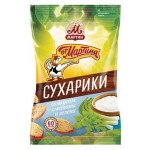 Сухарики пшенично-кукурузные От Мартина со вкусом сметаны и зелени, 60 г (kastd)