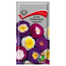 Семена Астра помпонная Поиск Суприм микс, 0,3 г (kastd) в магазинах Ашан