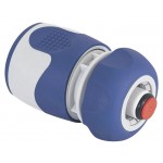 Коннектор для шланга Green Apple с аквастопом 1/2 (kastd)