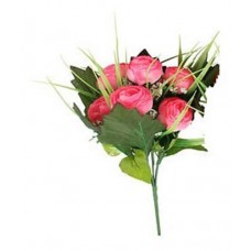 Букет искусственный мини Розы, 30 см (kastd) в магазинах Ашан