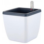 Горшок InGreen автополив белый, 13 см (kastd)