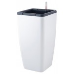 Горшок InGreen автополив белый, 24 см (kastd)