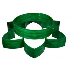 Садовый конструктор Клумба, L 5,4 м H 15 см, 18 секций (kastd) в магазинах Ашан