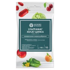 Микроудобрение Октябрина Апрелевна Ультрамаг хелат цинка, 10 г (kastd) в магазинах Ашан