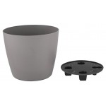 Горшок InGreen Vienna с дренажной вставкой французский платан 5 л, 21 см (kastd)