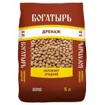 Керамзит средний Богатырь Дренаж, 5 л (kastd)