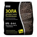 Зола древесная Лама Торф гранулированная, 1 кг (kastd)