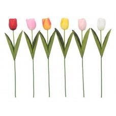 Цветок искусственный Тюльпан, 47 см (kastd) в магазинах Ашан