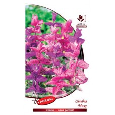 Семена Agroni Сальвия микс, 0,1 г (kastd) в магазинах Ашан