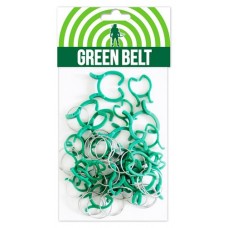 Комплект зажимов GREEN BELT кольца, 50 шт (kastd) в магазинах Ашан