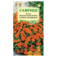 Семена Гавриш Бархатцы тонколистные Карина оранжевая, 0,05 г (kastd) в магазинах Ашан