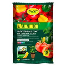 Грунт для томатов и перцев Фаско Малышок, 10 л (kastd) в магазинах Ашан