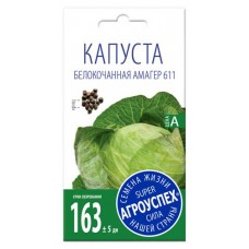 Семена Капуста Агроуспех Амагер белокочанная поздняя, 0,5 г (kastd) в магазинах Ашан