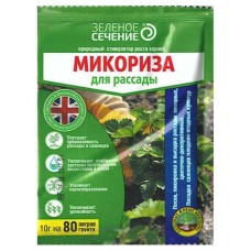 Удобрение для рассады Зелёное сечение Микориза, 10 г (kastd) в магазинах Ашан