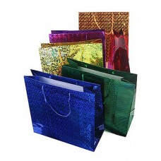 Пакет подарочный Grand Gift голография 38х38х16 см, в ассортименте (kastd) в магазинах Ашан