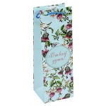 Пакет подарочный Grand Gift под бутылку, 10х33х9 см (kastd)