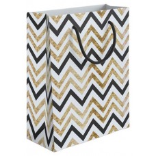 Пакет подарочный АШАН Красная птица мелованный средний, 20х24х12 см (kastd) в магазинах Ашан