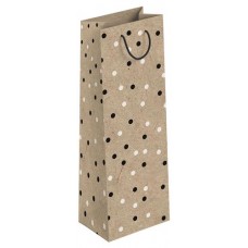 Пакет АШАН Красная птица крафтовый для бутылки (kastd) в магазинах Ашан