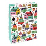 Пакет подарочный GrandGift бумажный квадратный, 20х20х16 см (kastd)